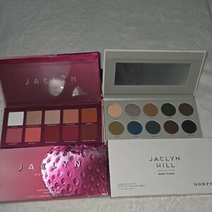 Jaclyn Hill 2 Eyeshadow Palette Bundle Dark Magic & Strawberry Feels NEW
